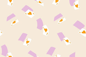 a repeating pattern of playing cards, specifically aces, against a light background.