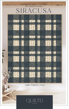 Siracusa Quilt Patterns QS01 From Quiltd Studios By Jessica Rose