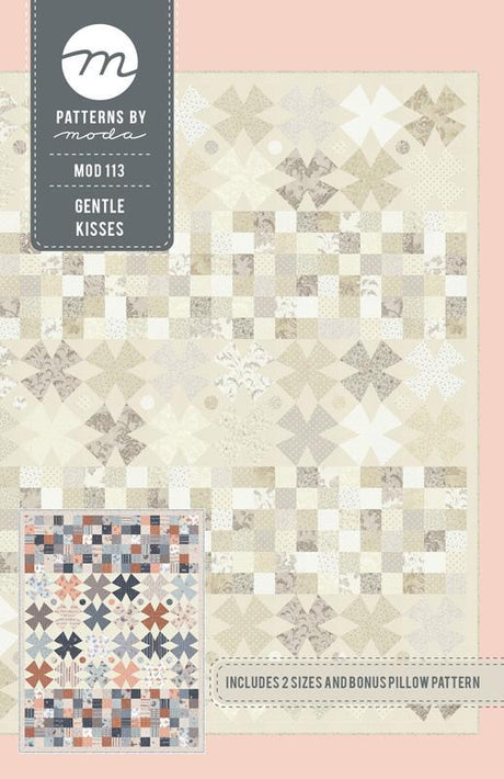 Gentle Kisses Quilt pattern MOD113 Patterns by Moda