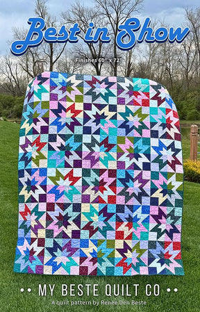 Best in Show Quilt Pattern MBQC162 from My Beste Quilt Co by Renee Den Beste