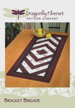 Bracket Brigade by Dragonfly Fiberart DFTR-18 Printed Pattern ONLY
