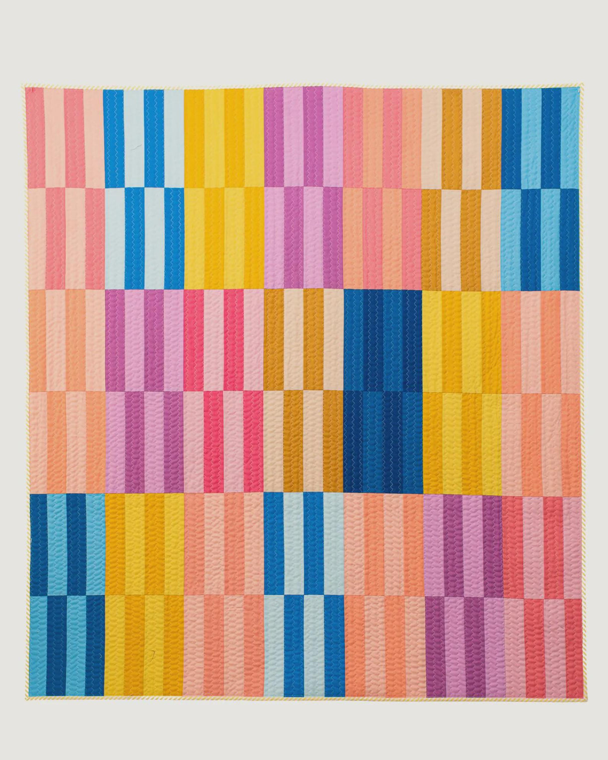 Jelly Stripes Quilt Pattern by Quilty Love QLP159 Sizes Crib and Throw 5 sizes