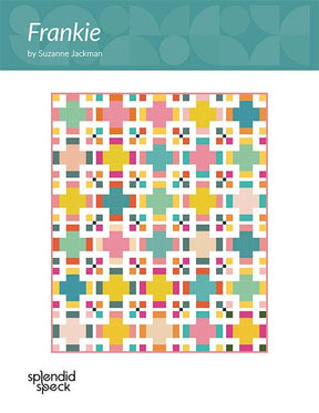 Frankie Quilt Paper Pattern SS549 by Suzanne Jackman for Splendid Speck 3 sizes Baby, Throw and Twin
