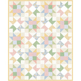 Sunny Quilt Paper Pattern SS495 by Suzanne Jackman for Splendid Speck 3 sizes Baby, Throw and Twin