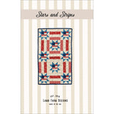 Stars and Stripes Printed Quilt Pattern - LFD-111 By Lamb Farm Designs - Jennie Jo Lamb