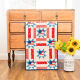 Stars and Stripes Printed Quilt Pattern - LFD-111 By Lamb Farm Designs - Jennie Jo Lamb