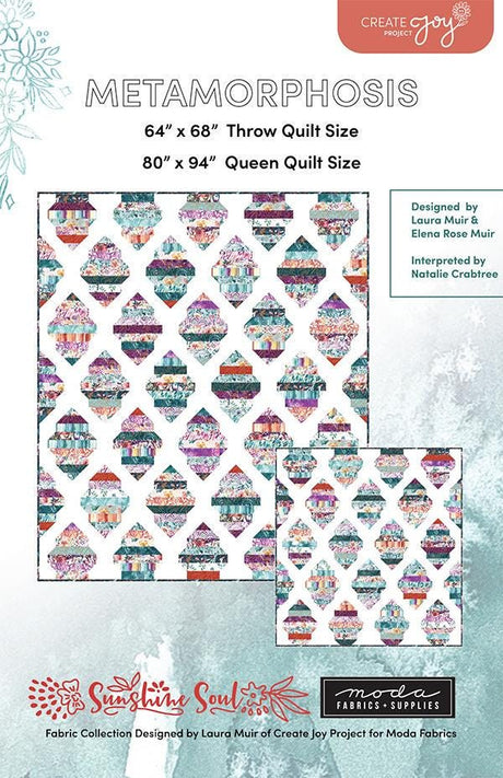 Metamorphosis Quilt Pattern CJP2008 by Laura Muir for Create Joy Project