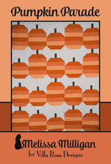 Pumpkin Parade Printed Pattern by Melissa Milligan for Villa Rosa Designs Size 45" x 56"