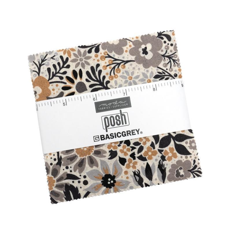 Posh Charm Pack 5" 30770PP By BasicGrey for Moda Fabrics