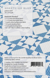 Something Blue Pattern by Camille Roskelley for Thimble Blossoms TBL297