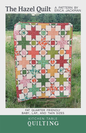 The Hazel Quilt Pattern KTQ137 by Kitchen Table Quilting (baby, lap, twin, sizes)