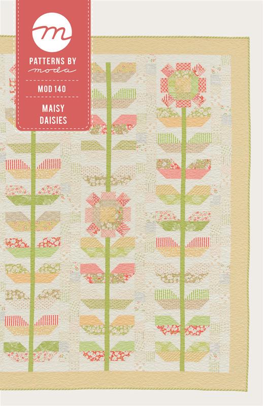 Maisy Daisies Quilt pattern MOD140 Patterns by Moda