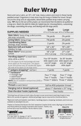 Ruler Wrap PBA270 Pattern by Annie