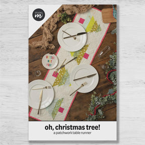 Oh, Christmas Tree Table Runner by Studio M Squared SMSO001