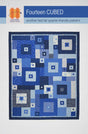 Fourteen Cubed Quilt Pattern Printed Paper only # HDS-104 from Hunter's Design Studio By, Sam Hunter