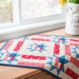 Stars and Stripes Printed Quilt Pattern - LFD-111 By Lamb Farm Designs - Jennie Jo Lamb