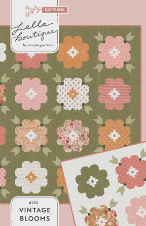 Vintage Blooms by Vanessa Goertzen for Lella Boutique LB250 Finished Size 76.5 x 76.5