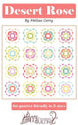 Desert Rose Quilt Pattern by Melissa Corry HQ122 for Happy Quilting