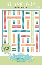 A New Path Quilt Pattern CST236 by Keri Anguiano from Catching Stitches