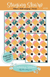 Staying Sharp Quilt Pattern CST238 by Keri Anguiano from Catching Stitches