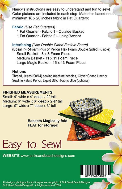 Magic Basket By Pink Sand Beach Designs PS146