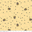 Winnie the Pooh Bees Sunshine Yardage C17004-Sunshine by Echo Park Paper Co. For Riley Blake Sold in 1/2 yard Increments
