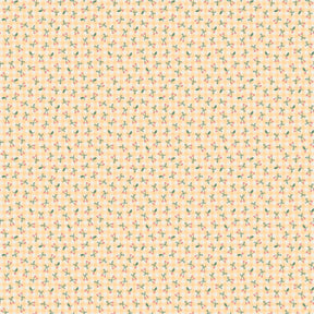 Farmhouse Fancy Cherry Pie Yellow FH25967 by Elea Lutz for Poppie Cotton Sold in 1/2 yard increments cut continuously