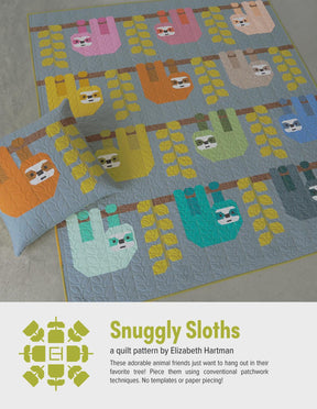 Snuggly Sloths by Elizabeth Hartman EH-085
