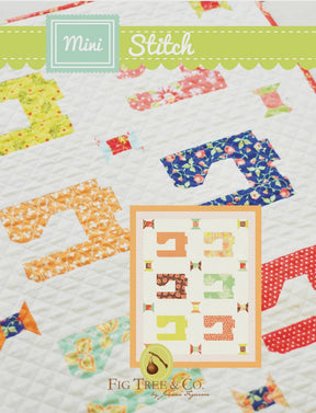 Mini Stitch Printed Pattern - 22.5” x 28.25" - Thimble Blossoms by Camille Roskelley tbl993 Bin MP