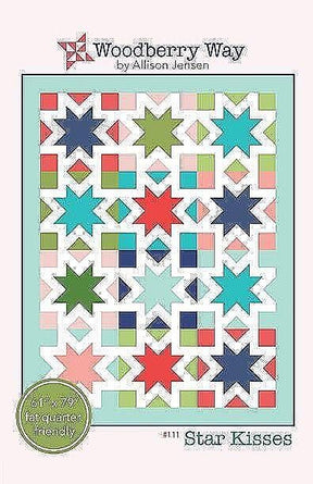 Star Kisses PAPER Pattern ONLY by Alli Jenson of Woodberry Way #111
