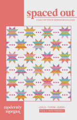 Spaced Out MM-033 PAPER Quilt Pattern for Modernly Morgan