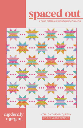 Spaced Out MM-033 PAPER Quilt Pattern for Modernly Morgan