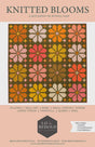 Knitted Blooms Quilt Pattern ONLY LBS-131 Fat Quarter Friendly 9 Sizes, 3 Colorways