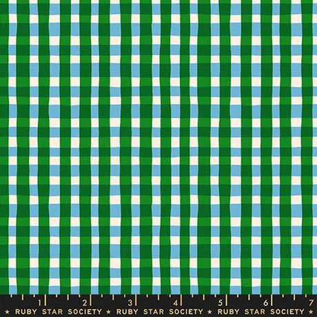 a repeating pattern of green and white stripes, creating a checkered or plaid effect.