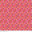 a vibrant, colorful pattern of geometric shapes, including triangles and diamonds, arranged in a repeating diagonal grid. The pattern is predominantly pink, green, and orange, creating a visually striking and dynamic design.