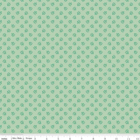 Farmers Daughter Clover Sage C17168-Sage by Lori Holt for Riley Blake Sold in 1/2 yard increments