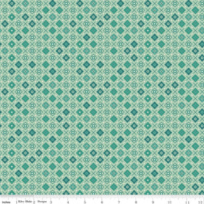 Farmers Daughter Flower Patch Sage C17172-Sage by Lori Holt for Riley Blake Sold in 1/2 yard increments