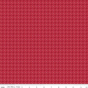 Farmers Daughter Weave Cherry Tart C17179-CherryTart Sage by Lori Holt for Riley Blake Sold in 1/2 yard increments