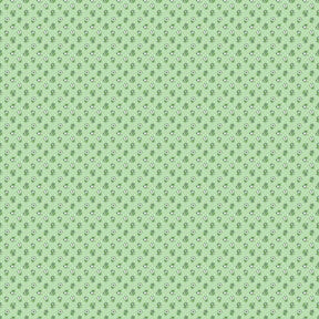 a repeating pattern of small green dots on a light green background.