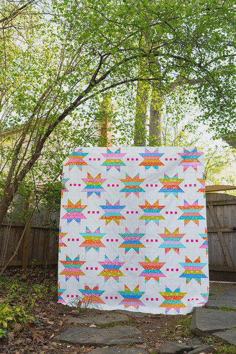 Spaced Out MM-033 PAPER Quilt Pattern for Modernly Morgan