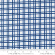 a close-up view of a fabric with a blue and white checkered pattern. The fabric appears to be made of a material with a grid-like texture, which creates a visually appealing and textured appearance.