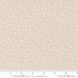 The image is a fabric with a repeating pattern of small white dots or circles, creating a textured and visually interesting design.