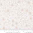 a repeating pattern of flowers and leaves on a white background.