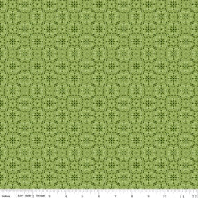 Farmers Daughter Bandana Thyme C17163-Thyme by Lori Holt for Riley Blake Sold in 1/2 yard increments