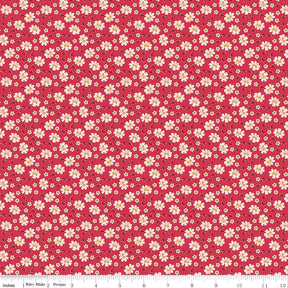 Farmers Daughter Bows Tea Rose C17166-Tearose by Lori Holt for Riley Blake Sold in 1/2 yard increments