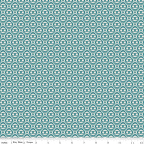Farmers Daughter Dolly Raindrop C17169-Raindrop by Lori Holt for Riley Blake Sold in 1/2 yard increments