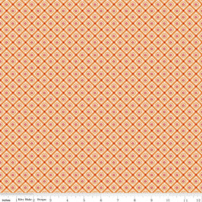 Farmers Daughter Sunflower Marigold C17174-Marigold by Lori Holt for Riley Blake Sold in 1/2 yard increments