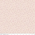 Farmers Daughter Background Tea Rose Chicken Tracks C17189-Tearose by Lori Holt for Riley Blake Sold in 1/2 yard increments
