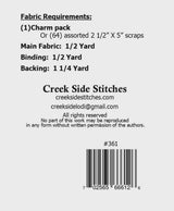 Simpler Times CSS361 From Creek Side Stitches two sizes