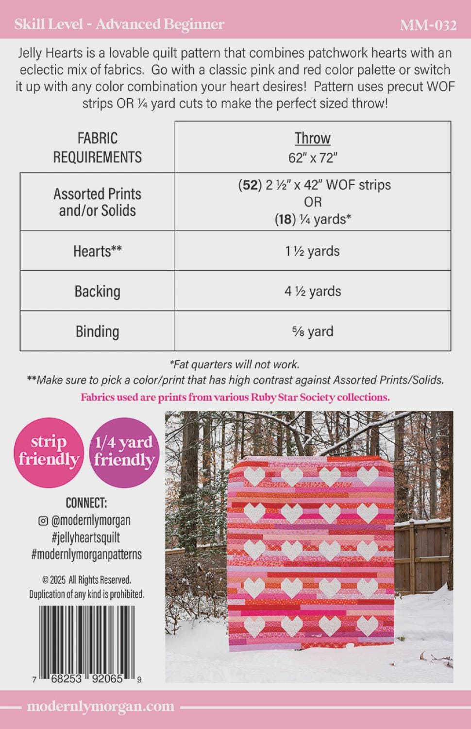 Jelly Hearts # MM-032 From Modernly Morgan By Morgan McCollough